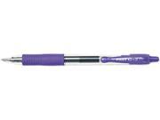 Pilot 31006 G2 Gel Roller Ball Pen Retractable Purple Ink 0.5mm Extra Fine Dozen