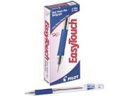 Pilot 32002 EasyTouch Ballpoint Stick Pen Blue Ink Fine Dozen
