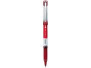 Pilot 35472 VBall Grip Roller Ball Stick Pen; Liquid Ink; Red Ink; Extra Fine Dozen