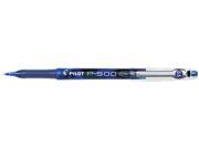 Pilot 38601 P 500 Gel Roller Ball Stick Pen Needle Point Blue Ink 0.5mm Extra Fine Dozen