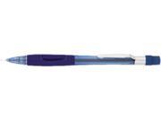 Pentel PD347TC Quicker Clicker Mechanical Pencil 0.70 mm Transparent Blue Barrel