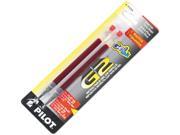 Pilot 77234 Refill for G2 Gel Dr. Grip Gel Ltd ExecuGel G6 Q7 Extra Fine Red 2 Pack