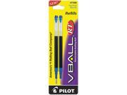 Pilot 77286 Refill for V Ball Retractable Rolling Ball Pen Fine Blue Ink