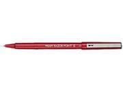 Pilot 11011 Razor Point II Porous Point Stick Pen Red Ink Ultra Fine Dozen