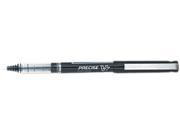 Pilot 35346 Precise V7 Roller Ball Stick Pen Needle Pt Black Ink 0.7mm Fine Dozen