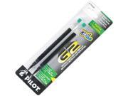 Pilot 77243 Refill for G2 Gel Dr. Grip Gel Ltd ExecuGel G6 Q7 Fine Tip Green 2 Pack