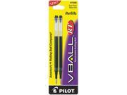 Pilot 77285 Refill for V Ball Retractable Rolling Ball Pen Fine Black Ink