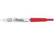 Sharpie 1735791 Retractable Ultra Fine Tip Permanent Marker Red