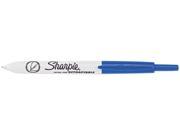 Sharpie 1735792 Retractable Ultra Fine Tip Permanent Marker Blue