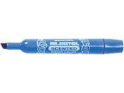 Mr. Sketch 20003TL Scented Watercolor Marker Chisel Tip Blue Dozen