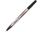 Sharpie 1742665 Porous Point Pen Fine Point Type Red Ink Silver Barrel 1 Each