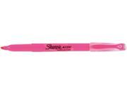 Sharpie Accent 27009 Accent Pocket Style Highlighter Chisel Tip Fluorescent Pink 12 Pk