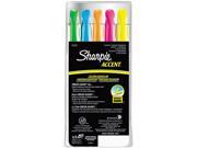 Sharpie Accent 27075 Accent Pocket Style Highlighter Chisel Tip Assorted Colors 5 Set