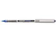 uni ball 60134 Vision Roller Ball Stick Water Proof Pen Blue Ink Fine Dozen