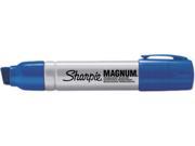 Sharpie 44003 Magnum Oversized Permanent Marker Chisel Tip Blue
