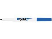 EXPO 86003 Low Odor Dry Erase Marker Fine Point Blue Dozen