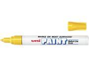 Sanford 63605 uni Paint Marker Medium Point Yellow
