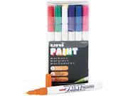 Sanford 63721 uni Paint Markers Fine Point Assorted 12 Set