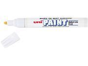 Sanford 63613 uni Paint Marker Medium Point White