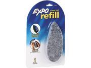 EXPO 9287KF Dry Erase Precision Point Eraser Refill Pad Felt 2 1 4 w x 6 d