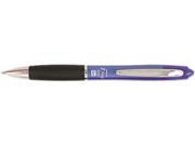 Zebra 42220 Z Grip MAX Roller Ball Retractable Gel Pen Blue Ink Medium Dozen