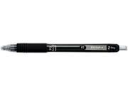 Zebra 42410 Z Grip Roller Ball Retractable Gel Pen Black Ink. Medium Dozen