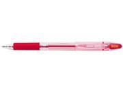 Zebra 44130 Jimnie Roller Ball Stick Gel Pen Red Ink Medium Dozen