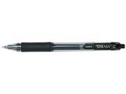 Zebra 46610 Sarasa Roller Ball Retractable Gel Pen Black Ink Bold Dozen