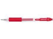 Zebra 46730 Sarasa Roller Ball Retractable Gel Pen Red Ink Fine Dozen