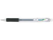Zebra 52510 Jimnie Clip Mechanical Pencil .5mm Lead Refillable Translucent Black