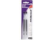 uni ball 74396PP Refill for uni ball JetStream Ballpoint Bold Black Ink 2 Pack