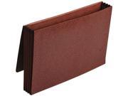 Pendaflex 60373 Premium Reinforced Three Inch Expansion Wallets Red Fiber Legal Red