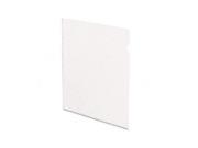 Pendaflex 61004 See In File Jackets for Active Use Letter Vinyl Clear 50 Box