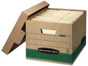 Bankers Box 12770 Stor File Extra Strength Storage Box Letter Legal Kraft Green 12 Carton