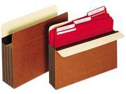 Globe Weis C1535GHD 5 1 4 Inch Expansion Accordion Pocket Straight Redrope Letter Red 10 Box