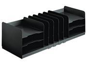 STEELMASTER by MMF Industries 26420HVHABLA Adjustable Organizer 11 Sections Steel 30 x 11 x 8 1 8 Black