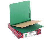 Smead 13733 Pressboard Classification Folders Letter Four Section Green 10 Box