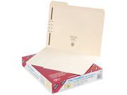 Smead 14534 Folders One Fastener 1 3 Cut Assorted Top Tab Letter Manila 50 Box