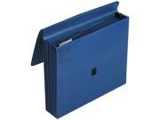 Wilson Jones 23271 ColorLife 5 1 4 Inch Expansion File Five Pockets Letter Dark Blue