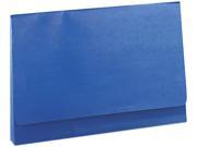 Wilson Jones 722 4BL ColorLife Three Inch Expansion Wallets with Hook and Loop fastener Gripper Legal Dark Blue