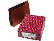 Smead 73691 5 1 4 Inch Expansion File PocketsStraight Tab Letter Brown Redrope 10 Box