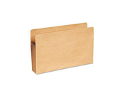 Wilson Jones Recycled File Pocket Straight Cut Legal 3 1/2 Expansion Kraft