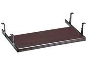 HON 4022N Slide Away Keyboard Platform Laminate 21 1 2w x 10d x 1 1 8h Mahogany