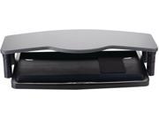 Kensington K60006US Comfort Desktop Keyboard Drawer 26 x 13 1 2 Black Gray