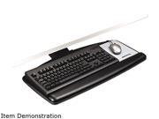 3M AKT90LE Easy Adjust Keyboard Tray 25 1 2 x 11 1 2 Black