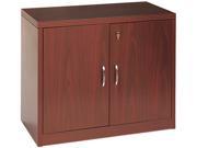 HON 115291AFNN 11500 Series Valido Storage Cabinet With Doors 36w x 20d x 29 1 2h Mahogany