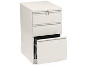 HON 33720RL Efficiencies Mobile Pedestal File with One File Two Box Drawers 19 7 8d Putty