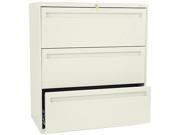 HON 783LL 700 Series Three Drawer Lateral File 36w x 19 1 4d Putty