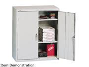 HON SC1842Q Assembled Storage Cabinet 36w x 18 1 4d x 41 3 4h Light Gray