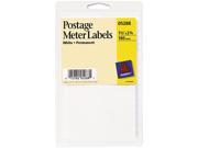 Avery 05288 Permanent Adhesive Postage Meter Labels 1 1 2 x 2 3 4 White 160 Pack